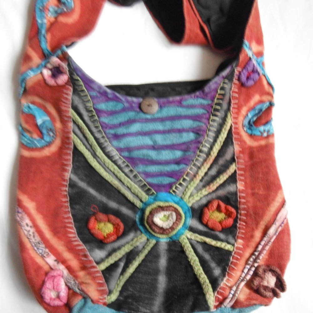 Boho handbag made in Nepal~ FINALPRICE